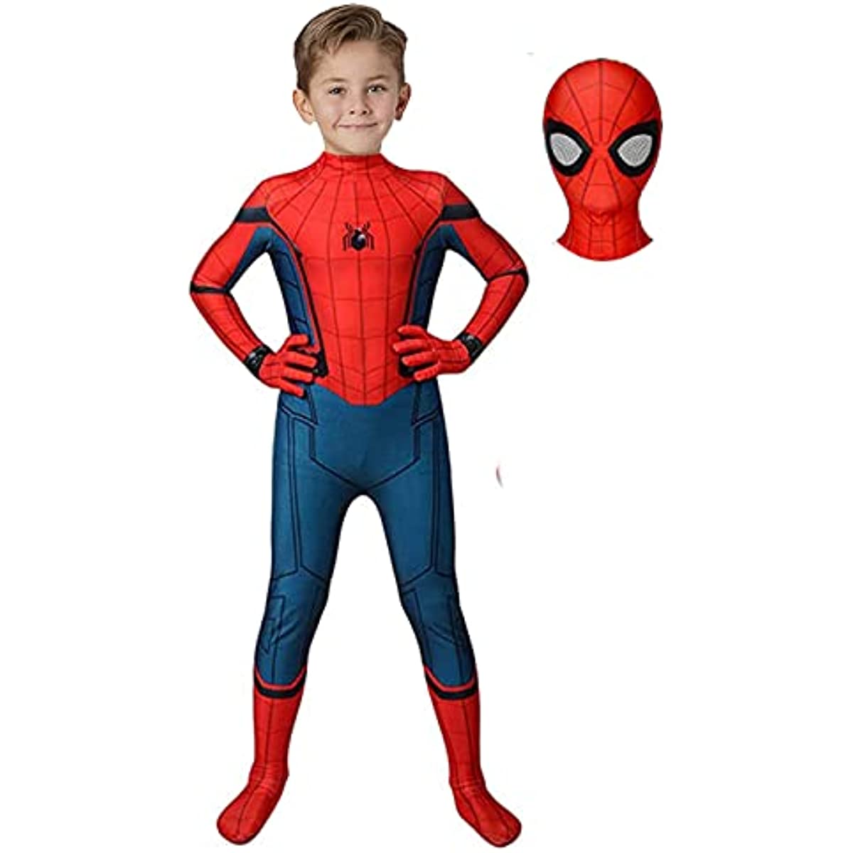 Spiderman Costume for Kids Adult Tobey Maguire Cosplay Bodysuit Superhero Zentai Suit Jumpsuit Halloween Carnival Party Costumes